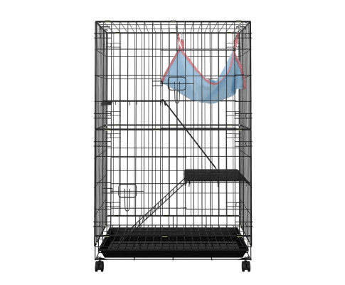 i.Pet Rabbit Cage Indoor Hutch Guinea Pig Bunny Ferret Hamster Pet Cage Outdoor