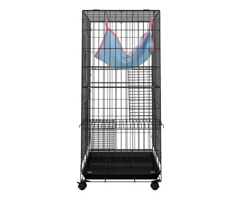 i.Pet Rabbit Cage Indoor Hutch Guinea Pig Bunny Ferret Hamster Pet Cage Outdoor