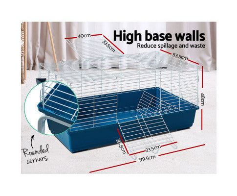 i.Pet Rabbit Cage 100cm Hamster Bunny Guinea Pig