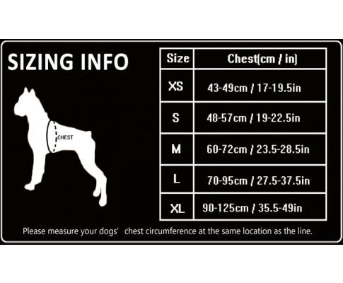 Reflective Heavy Duty Harness Neon Yellow XL