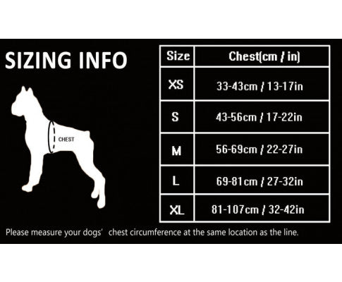 No Pull Harness Black XS