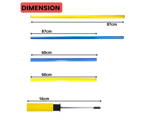 Floofi Dog Agility Training Set FI-DGT-100-SL / FI-DGT-100-YX