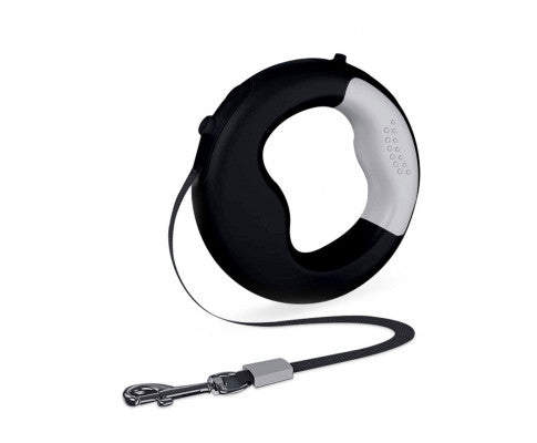 Floofi Dounght Dog Leash with USB and LED Black FI-PC-125-HC