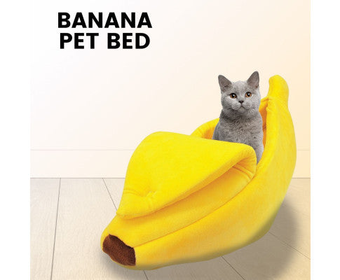 Banana Cat Bed XL