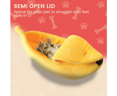 Banana Cat Bed