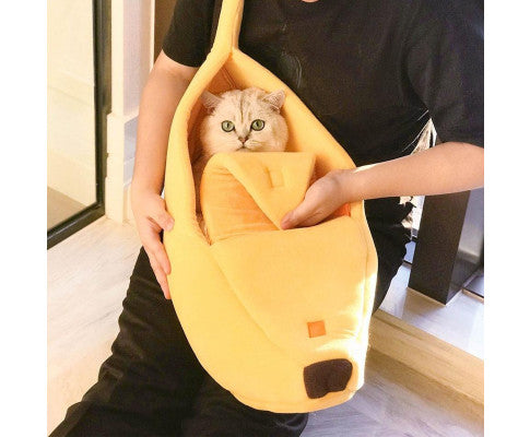 Banana Cat Bed