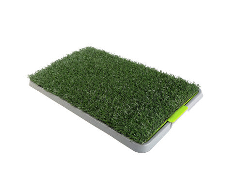 Paw Mate Pet Dog Potty Tray Training Toilet 69cm x 43cm + 1 Grass Mat