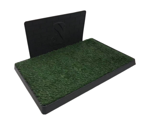 XL Indoor Dog Puppy Toilet Grass Potty Training Mat Loo Pad pad with 1 gras