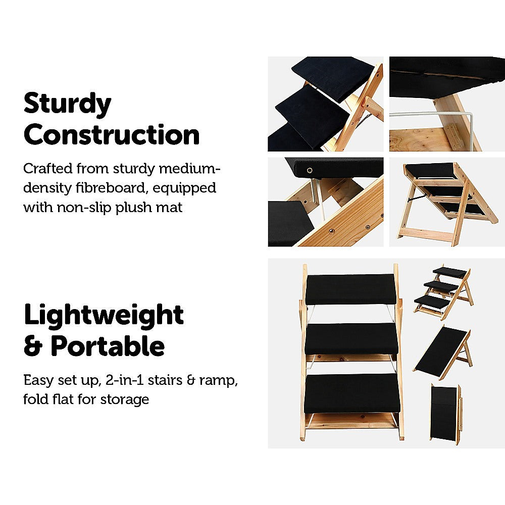 3 Steps Portable Pet Stairs
