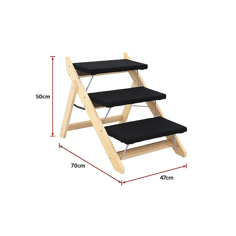 3 Steps Portable Pet Stairs