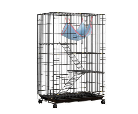 i.Pet Rabbit Cage Indoor Hutch Guinea Pig Bunny Ferret Hamster Pet Cage Outdoor