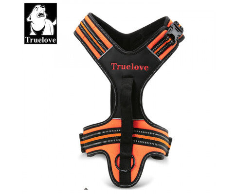 Reflective Heavy Duty Harness Orange XS